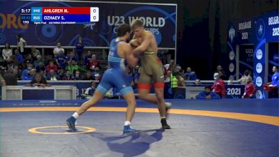 82 kg Round Of 16 - Mats Ola Ahlgren, Swe vs Shamil Letkaevitch Ozhaev, Rus