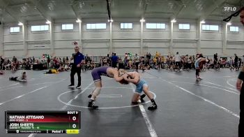 126 lbs Finals (8 Team) - Josh Sheets, Garnett Trained TS vs Nathan Attisano, Ohio Storm