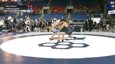 144 lbs Champ. Rd Of 32 - Mihai Necula, Georgia vs Landon Blanton, Illinois