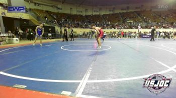 119 lbs Quarterfinal - Sage Stoute, NORTH DESOTO WRESTLING ACADEMY vs Skylar Cantrell, Bristow Youth Wrestling