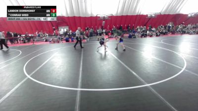 12U Boys - 74 lbs Cons. Round 3 - Landon Dorshorst, Askren Wrestling Academy vs Conrad Wied, Askren Wrestling Academy