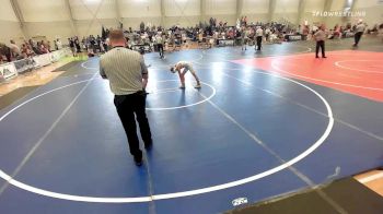 78 lbs Rr Rnd 4 - Beckett Storm, White River WC vs Michael Longtin, North Country