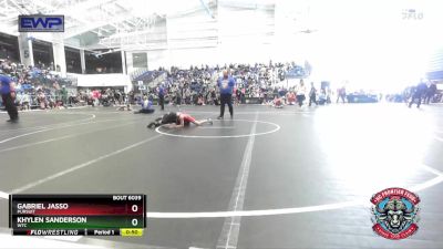 73 lbs Quarterfinal - Gabriel Jasso, Pursuit vs Khylen Sanderson, WTC