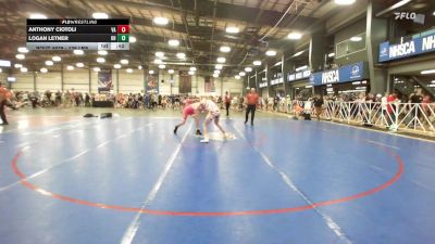 126 lbs Consi Of 16 #2 - Anthony Ciotoli, VA vs Logan Letner, OH