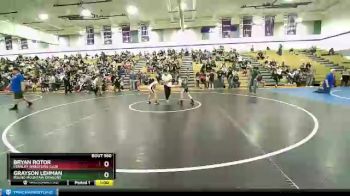 66-72 lbs Round 5 - Bryan Rotor, Fernley Wrestling Club vs Grayson Lehman, Round Mountain Dragons