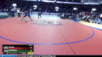 157 lbs Semifinal - Cody Miller, Sumner vs Trae Frederick, Newberg