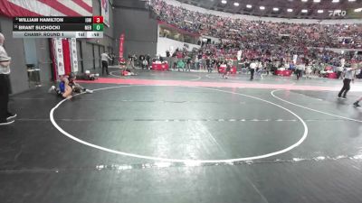 130 lbs Champ. Round 1 - Brant Suchocki, Merrill vs William Hamilton, Iowa-Grant/Highland