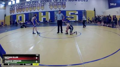 106 lbs Cons. Round 1 - Nathan Eller, Alonso vs Maddox Spencer, Osceola (Kissimmee)