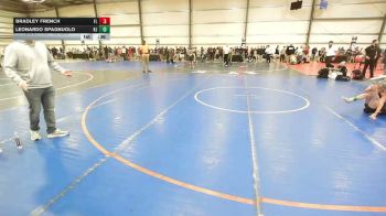 95 lbs Consi Of 16 #1 - Bradley French, FL vs Leonardo Spagnuolo, NJ