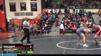 170 lbs Cons. Round 2 - Ryan Lanigan, Chicago (MARIST) vs Matthew Janiak, Plainfield (SOUTH)