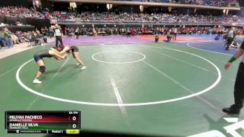 5A 114 lbs Quarterfinal - Danielle Silva, Edinburg Vela vs Miliyah Pacheco, Amarillo Tascosa