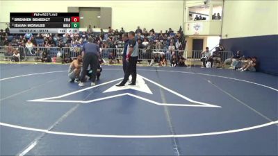 Semifinal - Brennen Benedict, UTAH TECH Men vs Isaiah Morales, Menlo College Transition Men
