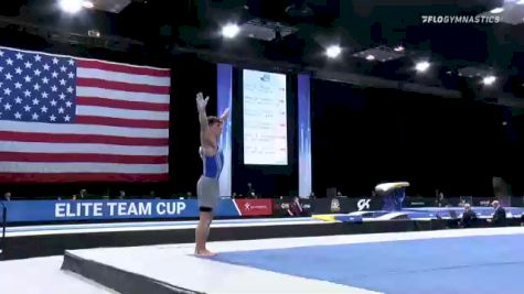 Justin Ciccone - Floor, Region 7 - 2021 Winter Cup & Elite Team Cup