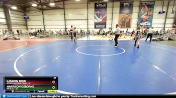 92 lbs Rd# 8- 12:30pm Saturday Final Pool - Harrison Osborne, PA Blue vs Landon Reed, NCWAY National Team