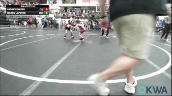 55-58 lbs Round Of 16 - Andrew Baker, Standfast vs Maxen LaFever, Newcastle Youth Wrestling