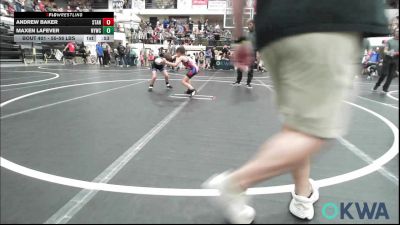 55-58 lbs Round Of 16 - Andrew Baker, Standfast vs Maxen LaFever, Newcastle Youth Wrestling