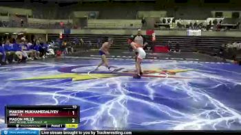 113 lbs Semis & 1st Wrestleback (8 Team) - Mason Mills, Saint Michael Albertville vs Maksim Mukhamedaliyev, Hersey