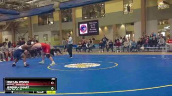 215 lbs Morgan Woods, Rapid City Cobblers vs Jeremiah Smart, Camp Hill Hs