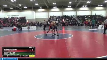 125 lbs Placement Matches (16 Team) - Koby Milner, Reinhardt University (GA) vs Daniel Vargas, Doane University