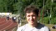 Liam Boylan Pett after 1500 at 2010 Braschaat Meeting