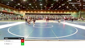 138 lbs Consi Of 32 #1 - Gianni Barajas, McQueen - B vs Kyle Wood, Riverton
