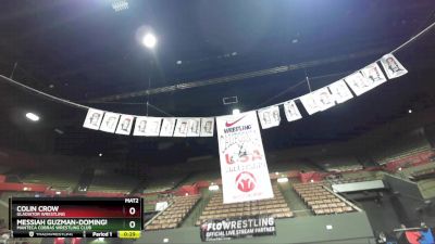 43 lbs Cons. Round 3 - Messiah Guzman-Dominguez, Manteca Cobras Wrestling Club vs Colin Crow, Gladiator Wrestling