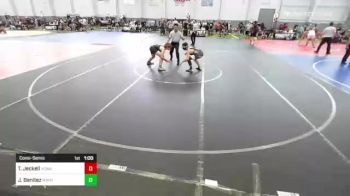 130 lbs Consolation - Tristin Jeckell, Vcwa vs Johnny Benitez, Mayhem WC