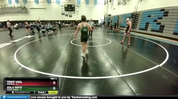 157 lbs Round 4 (10 Team) - Tripp Vigil, Central vs Solo Mays, Fossil Ridge