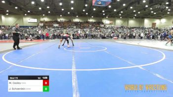 175 lbs Round Of 16 - Matthew Cooley, Oakdale vs Jon Schoenlein, Askeo International Matclub