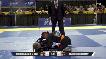 Coraline Costello Airheart vs Finleigh Madeleine De La Cruz B 2026 Pan Kids Jiu-Jitsu IBJJF Championship