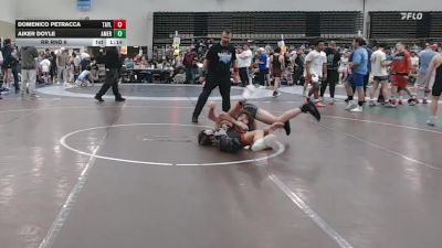 131 lbs Rr Rnd 6 - Domenico Petracca, Taylor Hammers - MSC vs Aiker Doyle, American MMAW - MSC