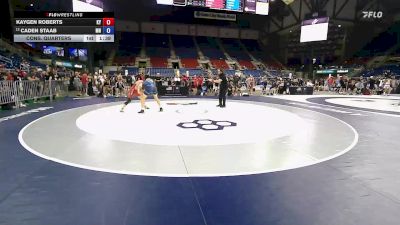 150 lbs Cons. Quarters - Kaygen Roberts, KY vs Caden Staab, MN