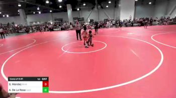 81 lbs Consi Of 8 #1 - Grant Mendez, Bear WC vs Alejandro De La Rosa, Tucson Cyclones