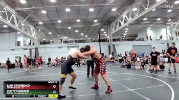 215 lbs Round 7 (8 Team) - Liam Stoneback, Grit Mat Club vs Chett Mannier, Faith & Fellowship WC