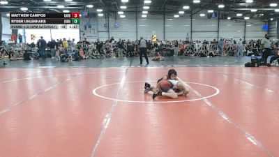 80 lbs Round 4 (2:15pm Saturday) - Ryder Uhlenhake, Iowa Black vs Matthew Campos, Cali Red
