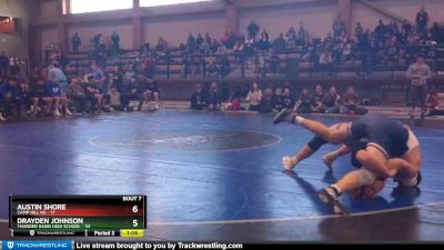 285 lbs Yasser Alegre, Camp Hill Hs vs Kingston Hanson, Thunder Basin High School