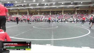 76 lbs Champ. Round 1 - Hudson Haney, WTC vs Christopher Neal, Raw