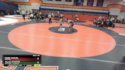 141 lbs Semifinal - Mark Samuel, Roanoke vs Talan Schutte, Wisconsin - Lacrosse