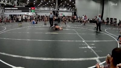 52 lbs Round 4 (8 Team) - Korbin Parker, Kardiac Kidz vs Christian DaQuisto, Yale Street