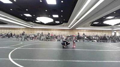 37 lbs Semifinal - Brielle Cablay, Pounders WC vs Amos McCoy, Charger WC