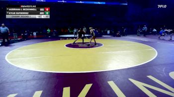 125 lbs Champ. Round 1 - Kylie Gutierrez, Rodriguez vs Aubriana L Mcdonnell, Gregori