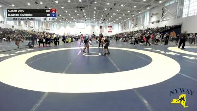 152 lbs 1st Place Match - Ja`Niyah Simmons, Canandaigua Wrestling vs Aliyah Otto, Revolution Elite Wrestling