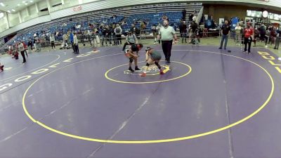 14U Girls - 105 lbs Cons. Round 3 - Dalila Tovar, Victory Wrestling-Central WA vs Ashley Gomez, Imperial Wrestling