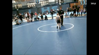 51-53 lbs Round 2 - Tage Talbot, Hook Em W.C vs Remington Ovard, Evanston Elite Wrestling