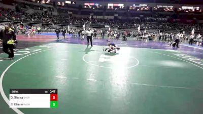 98 lbs Consi Of 16 #1 - Dylan Sierra, Shore Thing vs Braiden Ohern, Washington Y