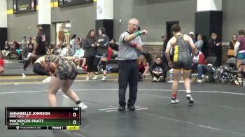 148 lbs Round 4 (16 Team) - Mackenzie Pratt, Illinois vs Annabelle Johnson, BVWC Gold