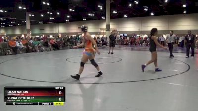 115 lbs Round 3 (8 Team) - Oakley True, Griffin Fang vs Raegan Hatch, Orange City Titans