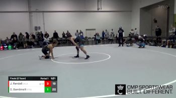 170 lbs Finals (2 Team) - Dominic Bambinelli, Roundtree vs Jude Randall, Oklahoma Black Ops