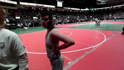 120 lbs Champ. Round 1 - Max Henegar, BKV1 vs Justin Smith, FOWCA