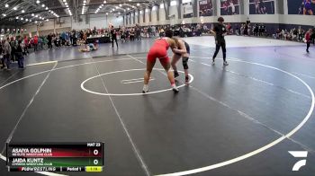 185 lbs Round 3 - Jaida Kuntz, Cypress Wrestling Club vs Asaiya Golphin, NB Elite Wrestling Club